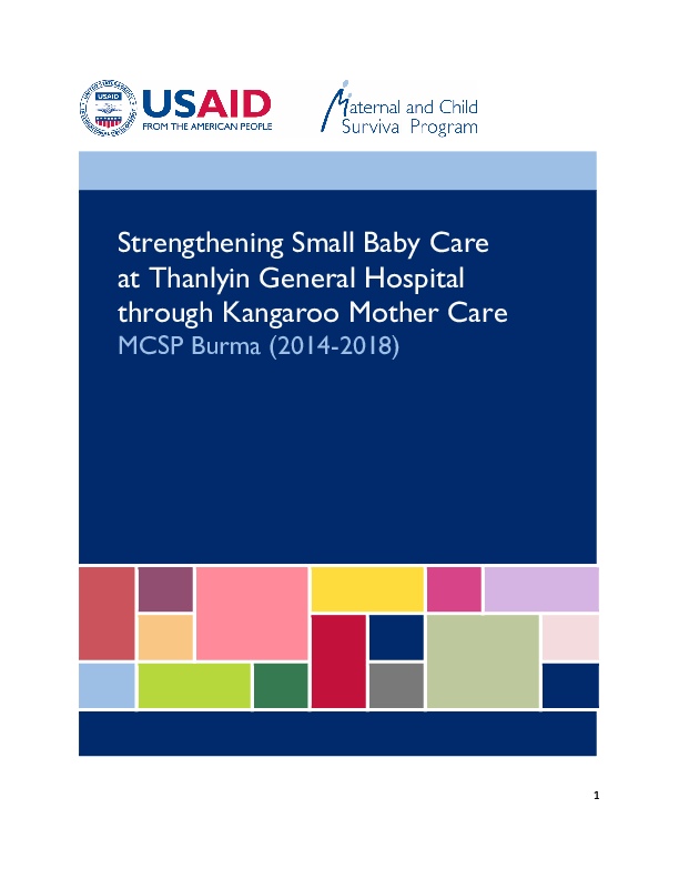 MCSP Myanmar_Strengthening Small Baby Care at Thanlyin Hopital_ KMC Report.pdf_2.png